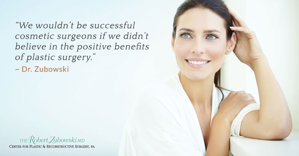 The positive benefits of plastic surgery