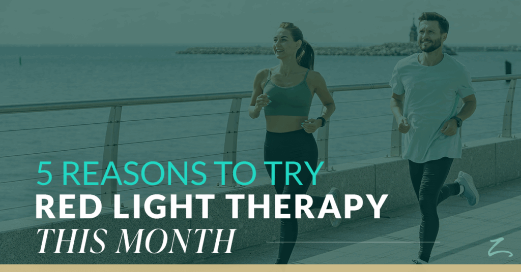 Dr. Zubowski blog 5 reasons to try red light therapy graphic