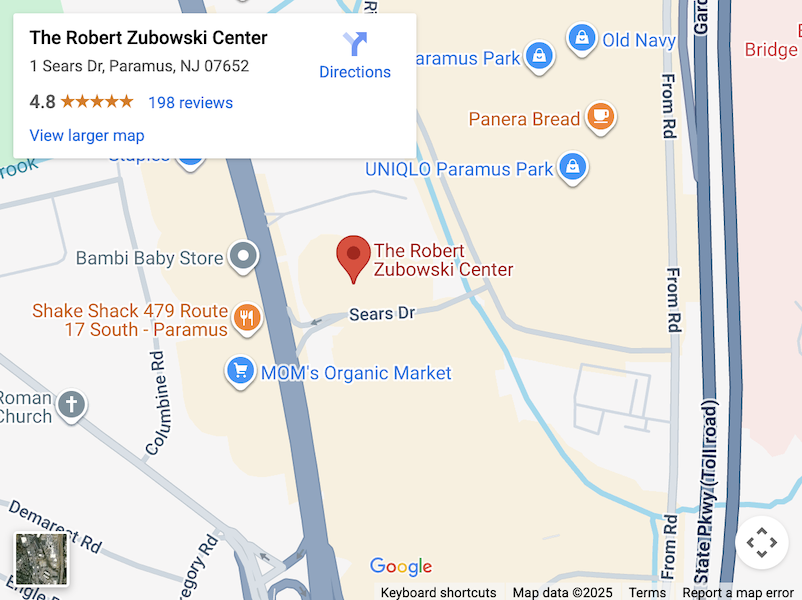 Paramus, NJ Map